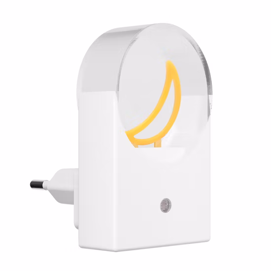 Night Light Plug in Walls Motion Sensor Light (ON/AUTO/Off) , Steplessly Dimmable RGB LED Night Light