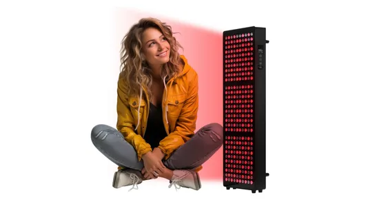 Women Remove Acnestain Pulse Mode 300PCS LED Full Body Infrared Lamp Device Red Light Therapy Panel Christmas Gifts