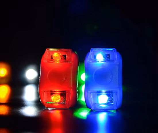 Hot Sell Amazon Retail Bicycle Lights Parts Accessory Silicone Frog Bike Light