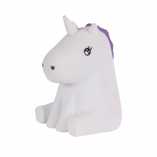Popular LED Unicorn Kid Gift Bedroom Cute Color Chnanging Night Light