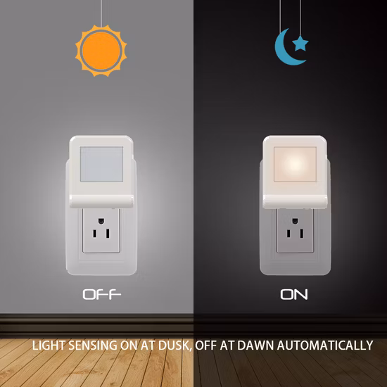 Plug LED Auto Sensor Night Light