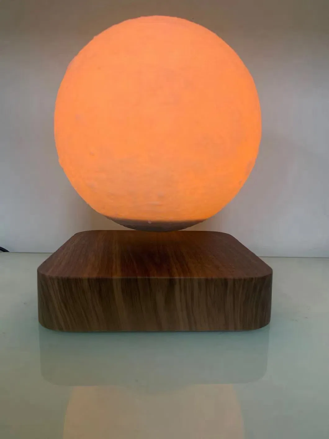 New Creative Magnetic Levitation Floating Moon Lamp 6inch Night Light for Decor Holiday Gift Christmas