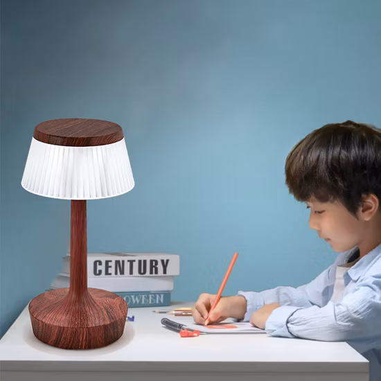 Wireless Touch Sensor Night Light USB Charging LED Dimmable Table Lamp