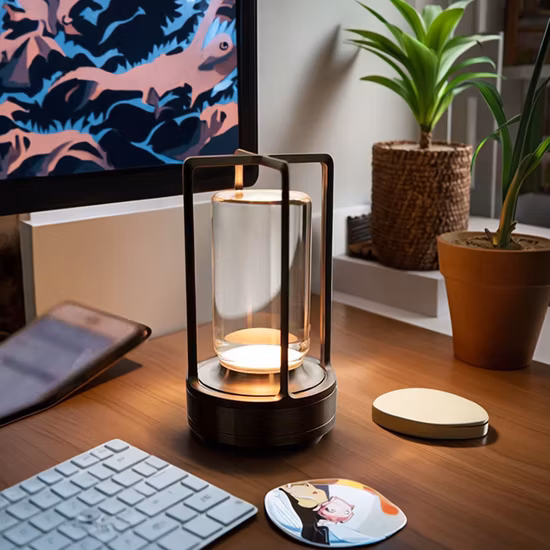 Duck Nursery Night Light Table Lamp with Touch Sensor