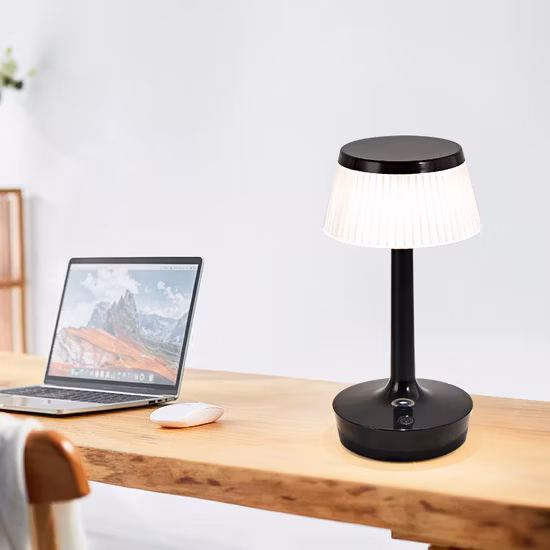 Wireless Touch Sensor Night Light USB Charging LED Dimmable Table Lamp