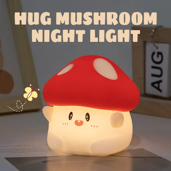 Wholesale Customized Logo Rechargeable Night LED Table Silicon Lamp 