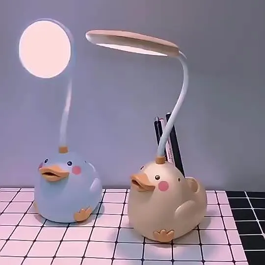 Duck LED Desk Light College Dorm Office Home Decor Study Light 
