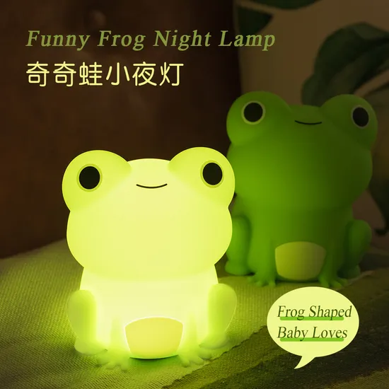 Grenouille lamp Veilleuse De Chambre à Coucher Night Lamp Bed Frog Light 