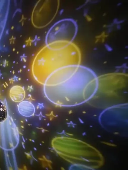 Yellow Duck Projector Night Light Remote Control Music Projector Night Light 