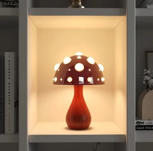 Mushroom Decorative Table Bedroom Bedside Dimming Atmosphere Dormitory Desktop Night Lamp 