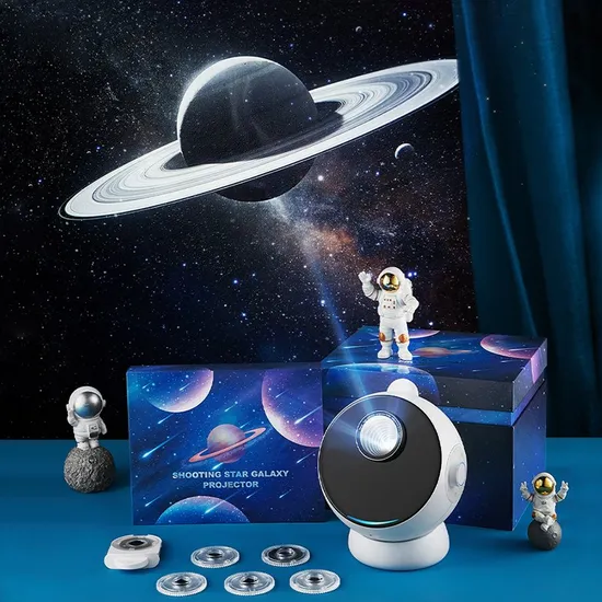 12 in 1 Planetarium Projector, 360 Rotating Aurora Projector for Bedroom Starry Sky Night Light Lamp 