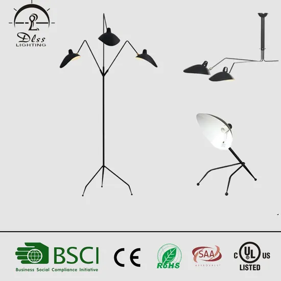 Creat Design Newst Branch Three Tripod Iron Duck Living Room Decorate Floor Lamp 